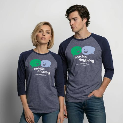 RUSA - Ask Me Anything - Unisex Baseball T-Shirt