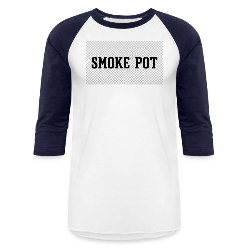 **Smoke Pot** - Unisex Baseball T-Shirt