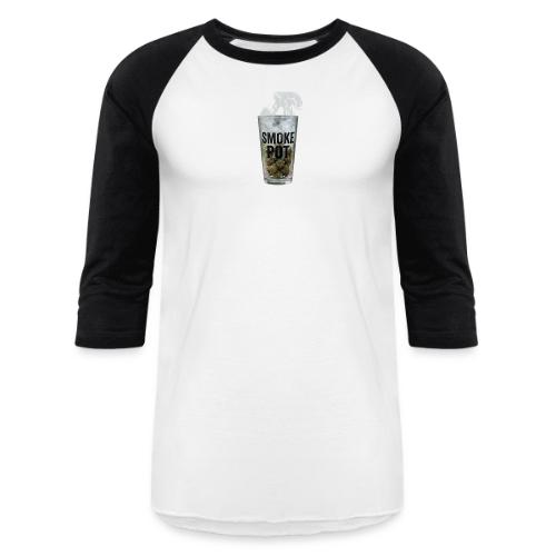 **Smoke Pot Buds** - Unisex Baseball T-Shirt