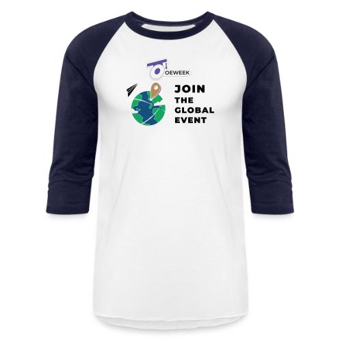 Join the global event - OEWeek 2026 - Unisex Baseball T-Shirt