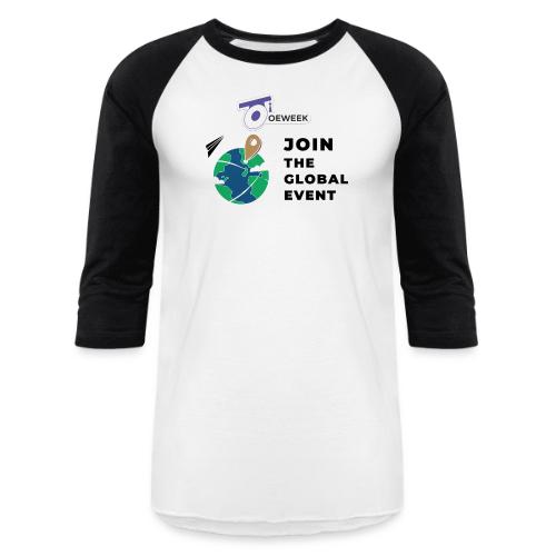 Join the global event - OEWeek 2026 - Unisex Baseball T-Shirt