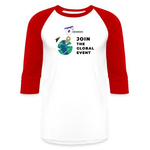 Join the global event - OEWeek 2026 - Unisex Baseball T-Shirt