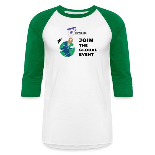 Join the global event - OEWeek 2026 - Unisex Baseball T-Shirt