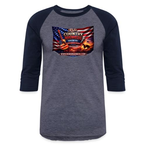 Rob's Country Madness WRCM-DB - Unisex Baseball T-Shirt