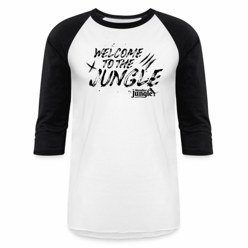 Welcome to the Member Jungle - Unisex Baseball T-Shirt