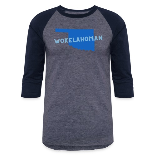 Proud Wokelahoman - Unisex Baseball T-Shirt