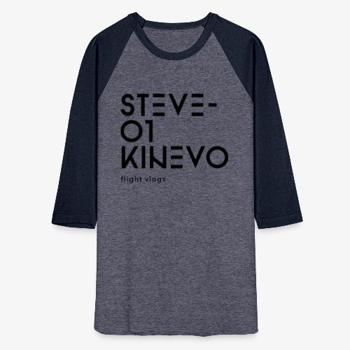 Steveo1kinevo Flight Vlogs - Unisex Baseball T-Shirt