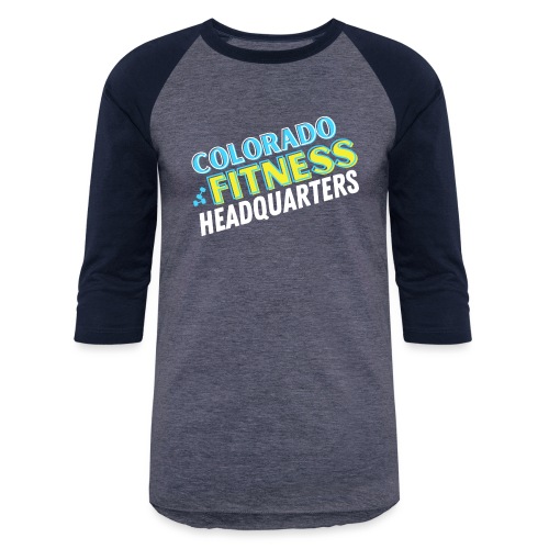 Colorado Fitness HQ Option #1 - Unisex Baseball T-Shirt