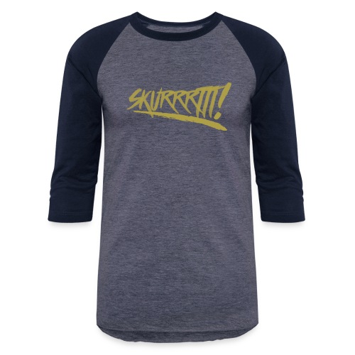 Skurrttt GOLD - Unisex Baseball T-Shirt