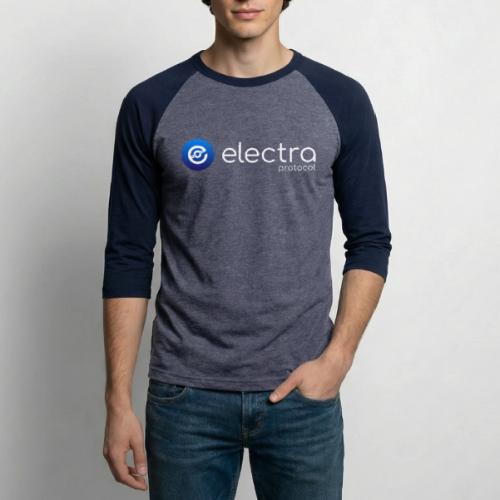 Electra Protocol Logo - Unisex Baseball T-Shirt