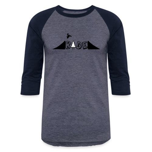 Jump Into Nature - Unisex Baseball T-Shirt