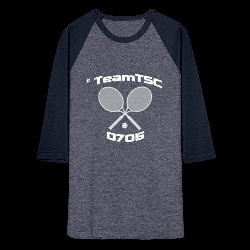 TSC Tennis - Unisex Baseball T-Shirt