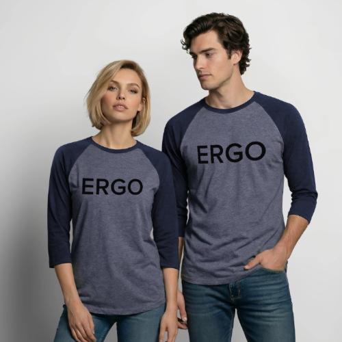 ERGO - Unisex Baseball T-Shirt