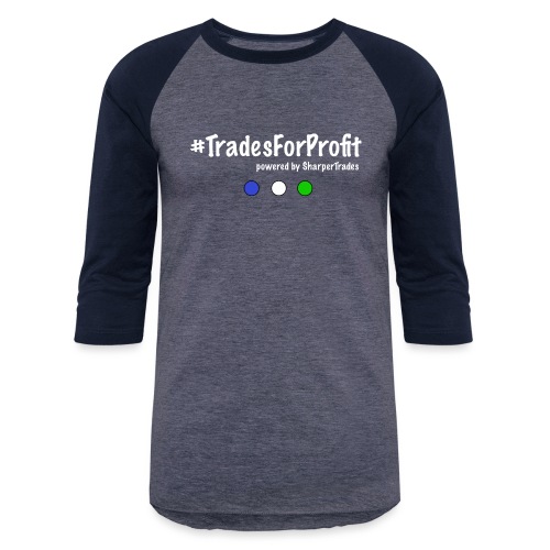 #TradesForProfit (w) - Unisex Baseball T-Shirt