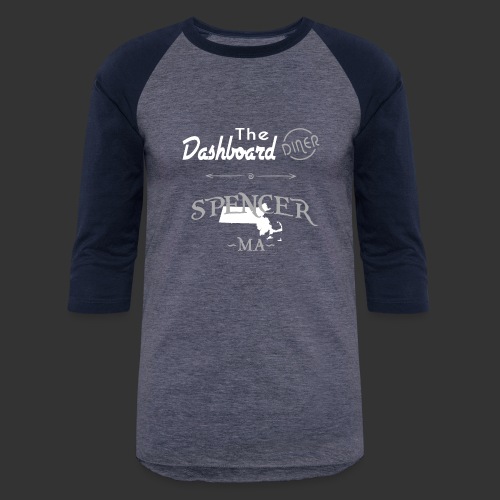 Dashboard Diner Limited Edition Spencer MA - Unisex Baseball T-Shirt