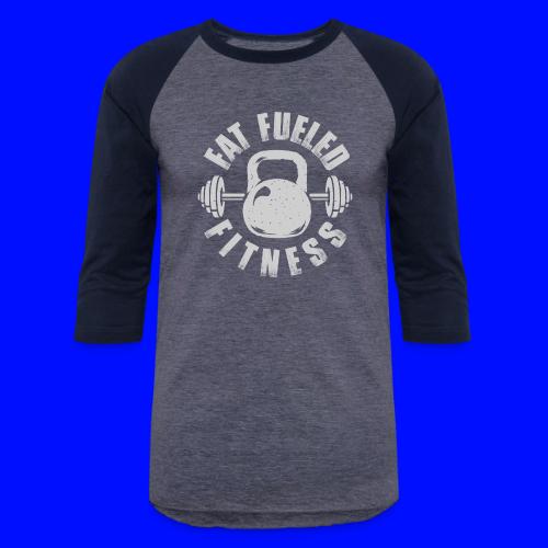 Fat Fueled Fitness - Unisex Baseball T-Shirt