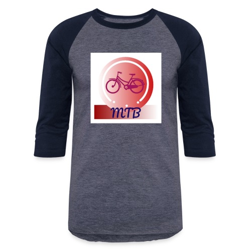 MTB LOGO - Unisex Baseball T-Shirt