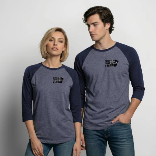 I Know - Unisex Baseball T-Shirt