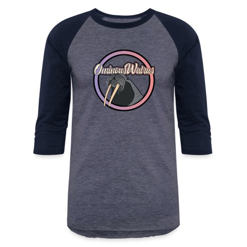 Ominous Walrus Classic - Unisex Baseball T-Shirt