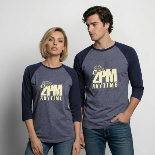 It s 2PM Anytime - Unisex Baseball T-Shirt