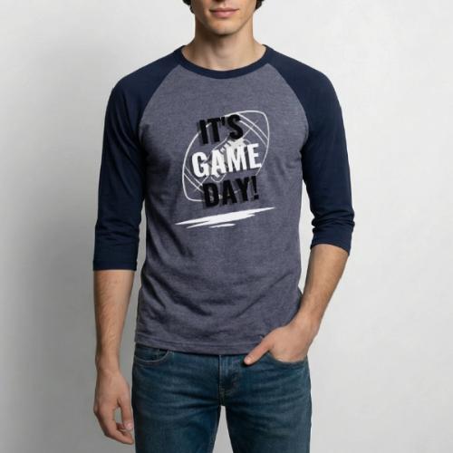 It's Game Day Football - T-shirt de baseball unisexe