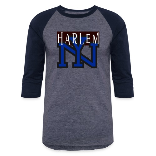 Sporty Harlem NY - Unisex Baseball T-Shirt