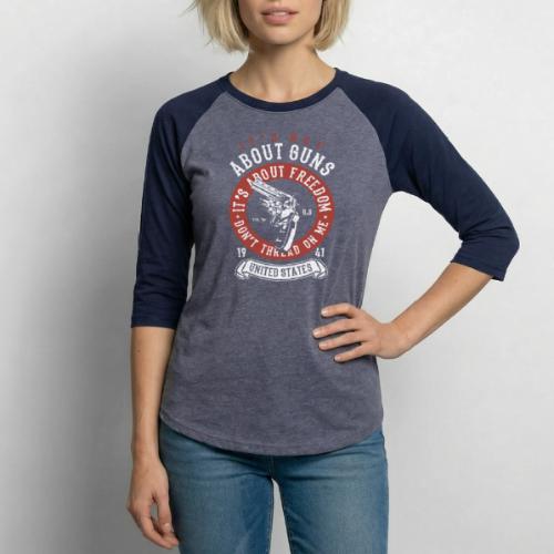 It s About Freedom - Unisex Baseball T-Shirt