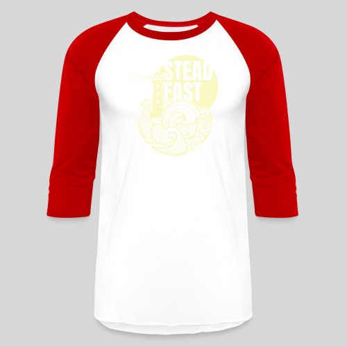 Steadfast - yellow - Unisex Baseball T-Shirt