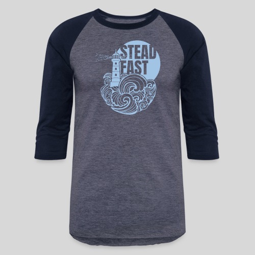 Steadfast - light blue - Unisex Baseball T-Shirt