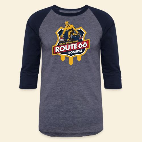 Route 66 Bonspiel - Unisex Baseball T-Shirt