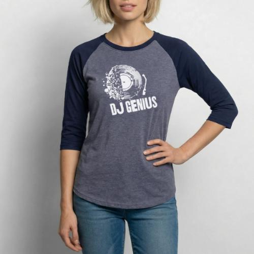 DJ Genius - Unisex Baseball T-Shirt