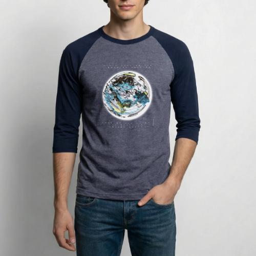 GLINT OF LIGHT (White Fonts) - Unisex Baseball T-Shirt