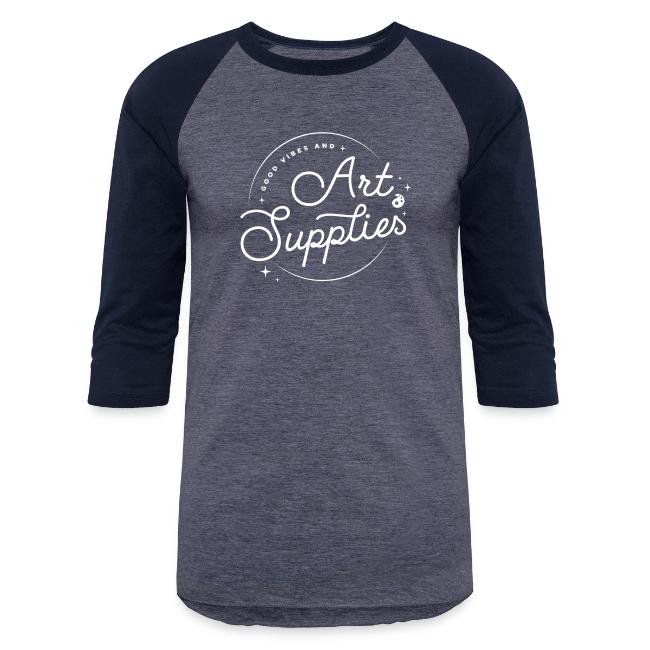 Good Vibes and Art Supplies White