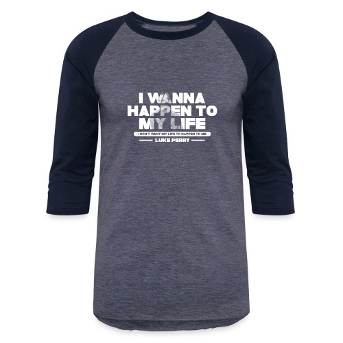 Luke Perry Tee - Unisex Baseball T-Shirt