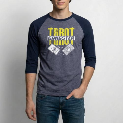 Tarot Gangster - Unisex Baseball T-Shirt