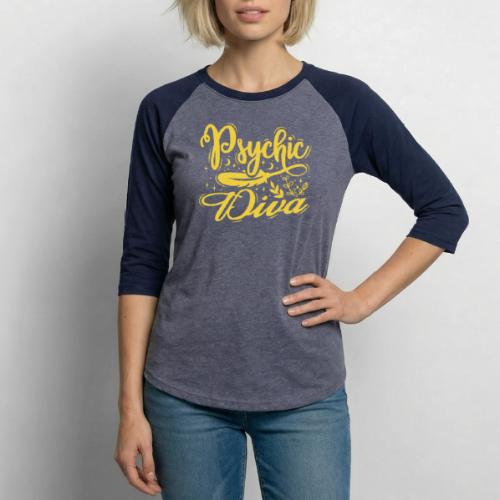 Psychic Diva T shirt - Unisex Baseball T-Shirt