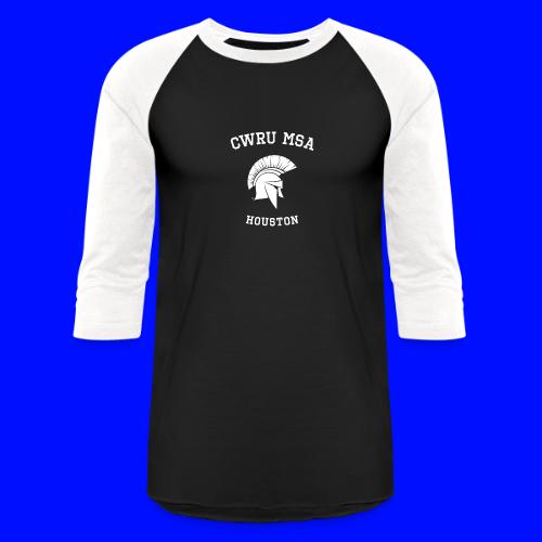 CWRU MSA Houston - Unisex Baseball T-Shirt