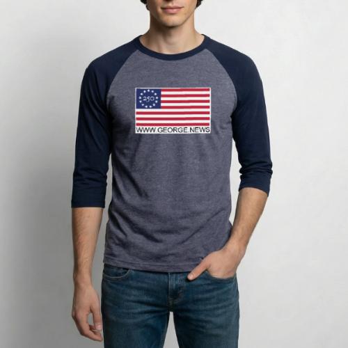 GEORGE 250 PATCH - Unisex Baseball T-Shirt