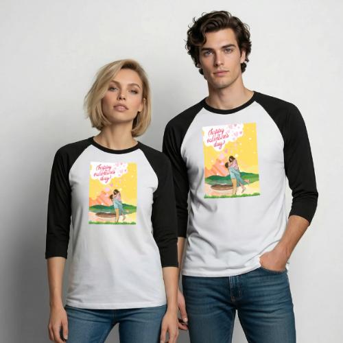 Valentine's Day 14 - Unisex Baseball T-Shirt
