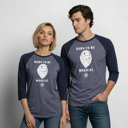 Born To Be Magical - Unisex Baseball T-Shirt