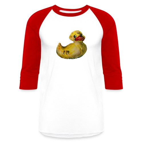 Duck tear transparent - Unisex Baseball T-Shirt