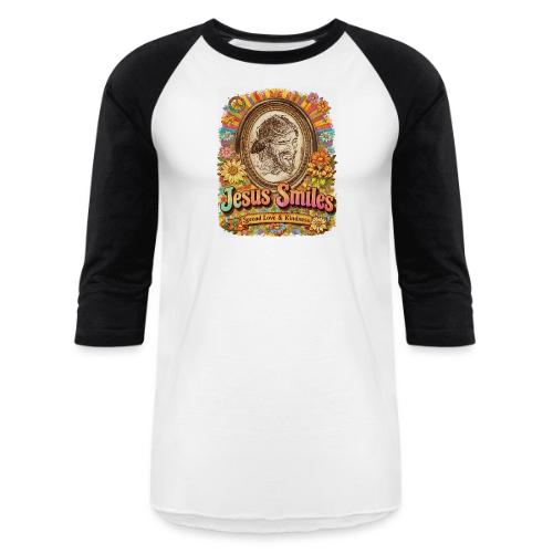 jesus-smile.com, Rare Portrait, Jesus the Healer. - Unisex Baseball T-Shirt
