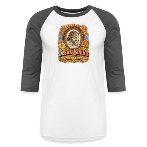 jesus-smile.com, Rare Portrait, Jesus the Healer. - Unisex Baseball T-Shirt