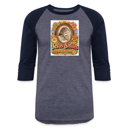 jesus-smile.com, Rare Portrait, Jesus the Healer. - Unisex Baseball T-Shirt