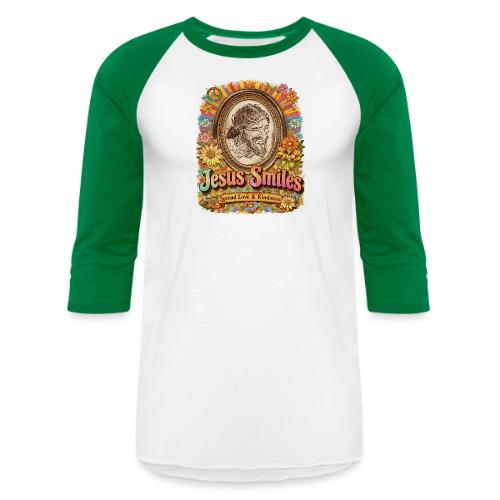 jesus-smile.com, Rare Portrait, Jesus the Healer. - Unisex Baseball T-Shirt