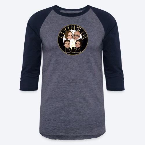 DIZ LOGO - Unisex Baseball T-Shirt