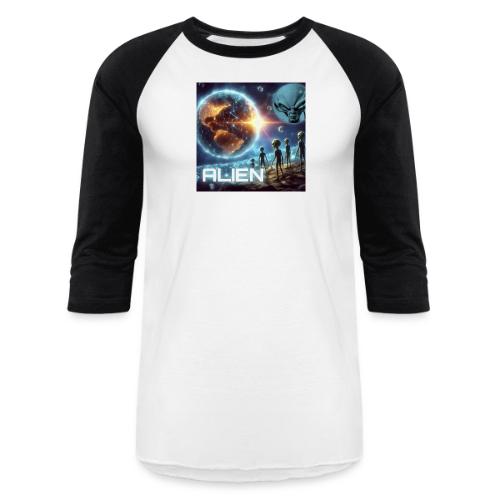 Alien PulseChainAlien - Unisex Baseball T-Shirt