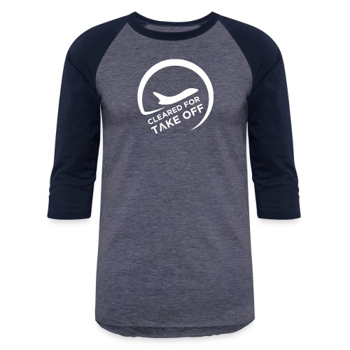 Logo Transparent - Unisex Baseball T-Shirt