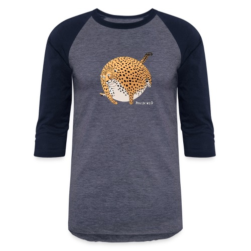Rollin' Wild - Cheetah - Unisex Baseball T-Shirt