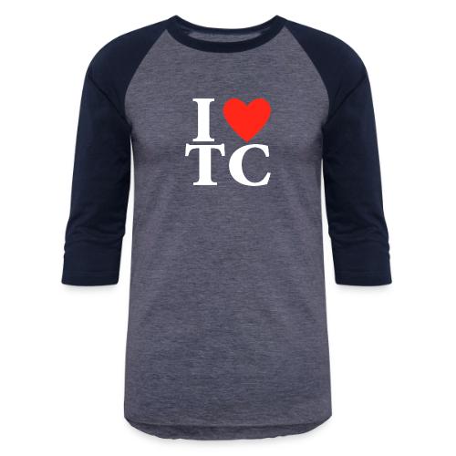 ILTC- I LOVE TAHOE CITY - Unisex Baseball T-Shirt